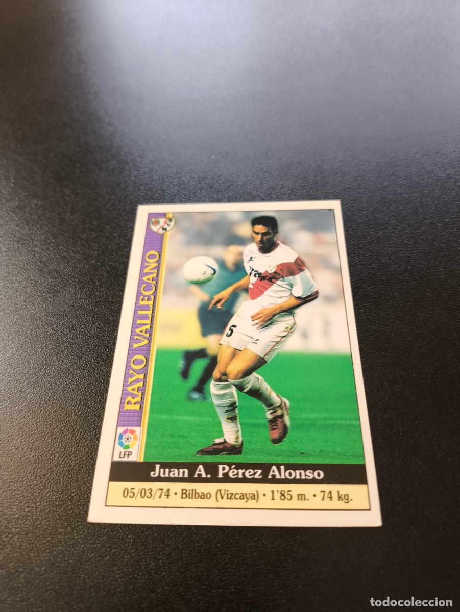 Cromos de F&uacute;tbol: 541 Bolo RAYO VALLECANO ULTIMA HORA III MUNDICROMO FICHAS LIGA 1999 2000 99 00 NO PANINI ESTE