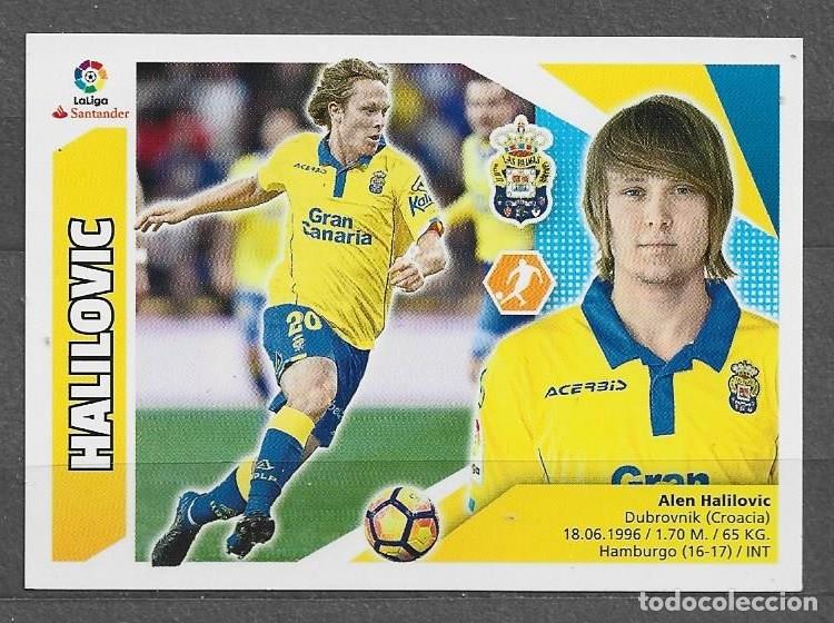 Cromos de F&uacute;tbol: Liga este 2017/18 - Halilovic - N&ordm; 10 - ( U.D. Las Palmas )