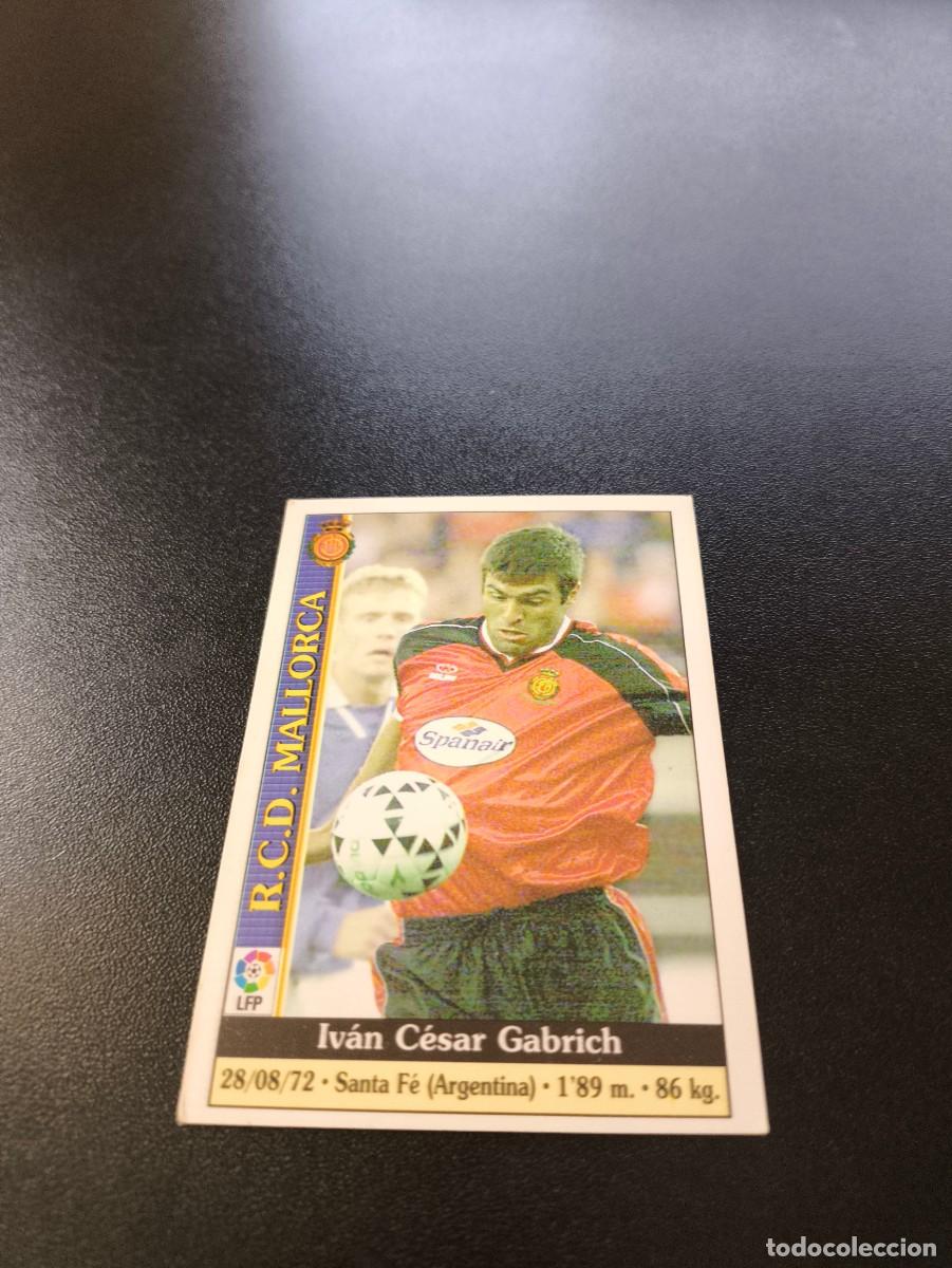 Cromos de F&uacute;tbol: 549 Gabrich MALLORCA ULTIMA HORA III MUNDICROMO FICHAS LIGA 1999 2000 99 00 NO PANINI ESTE