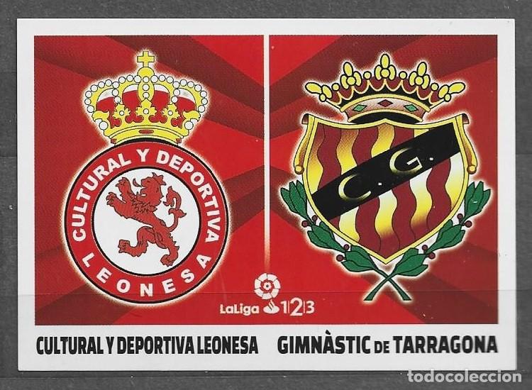 Cromos de F&uacute;tbol: Liga este 2017/18 - Leonesa/Tarragona - N&ordm; 4 - ( Escudos )