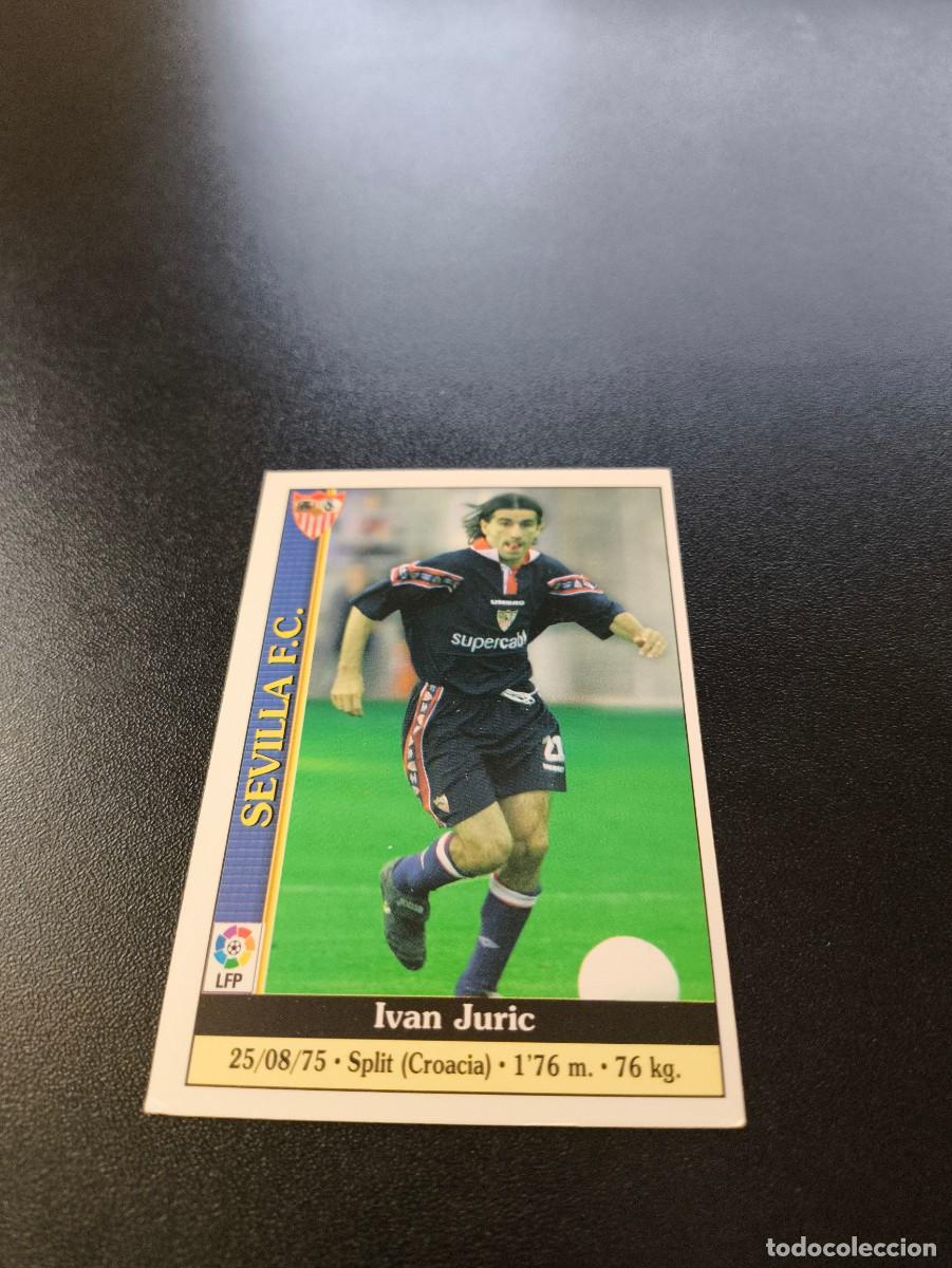 Cromos de F&uacute;tbol: 550 Juric SEVILLA ULTIMA HORA III MUNDICROMO FICHAS LIGA 1999 2000 99 00 NO PANINI ESTE