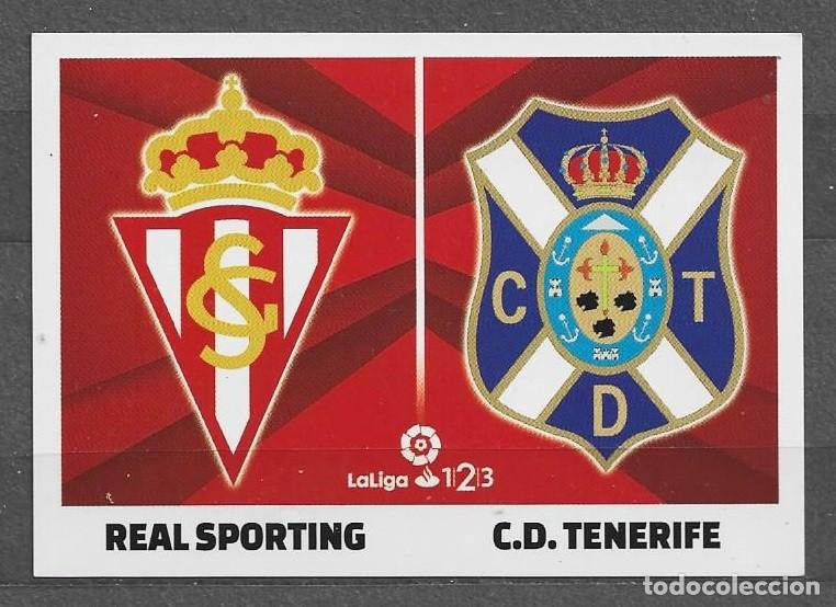 Cromos de F&uacute;tbol: Liga este 2017/18 - Sporting/Tenerife - N&ordm; 10 - ( Escudos )