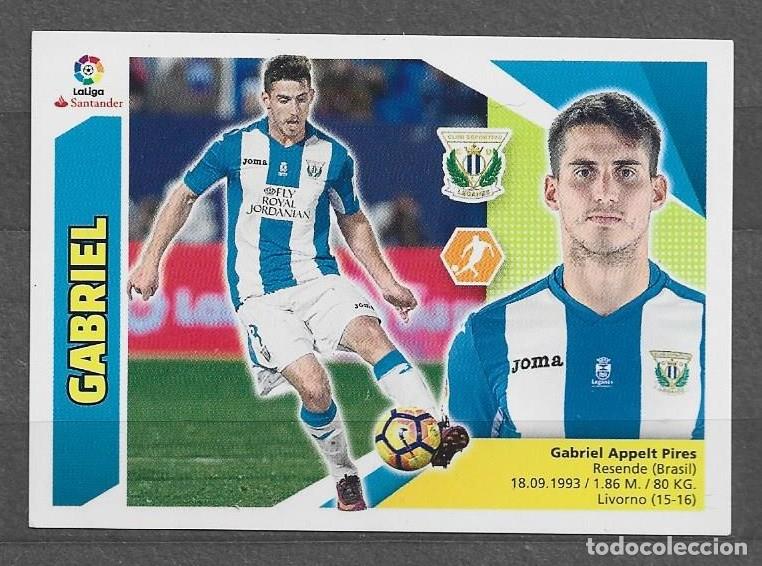 Cromos de F&uacute;tbol: Liga este 2017/18 - Gabriel - N&ordm; 11 - ( C.D. Legan&eacute;s )
