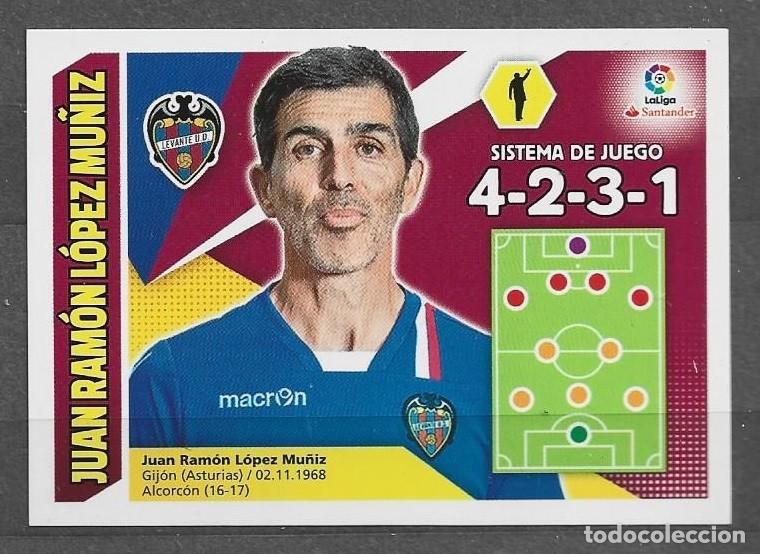 Fu&szlig;ball-Sticker: Liga este 2017/18 - J.R L&oacute;pez Mu&ntilde;iz - N&ordm; 28 - ( Levante U.D. )