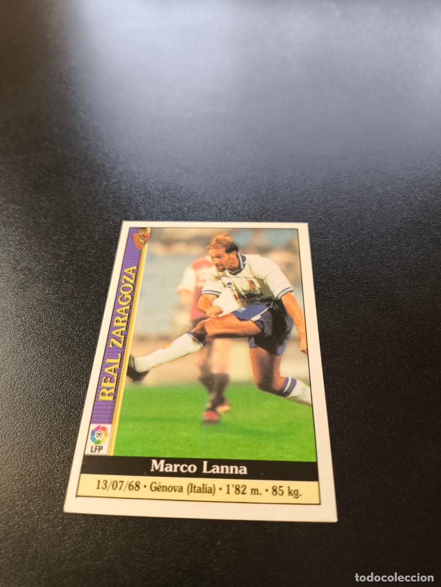 Fu&szlig;ball-Sticker: 553 Lanna ZARAGOZA ULTIMA HORA III MUNDICROMO FICHAS LIGA 1999 2000 99 00 NO PANINI ESTE