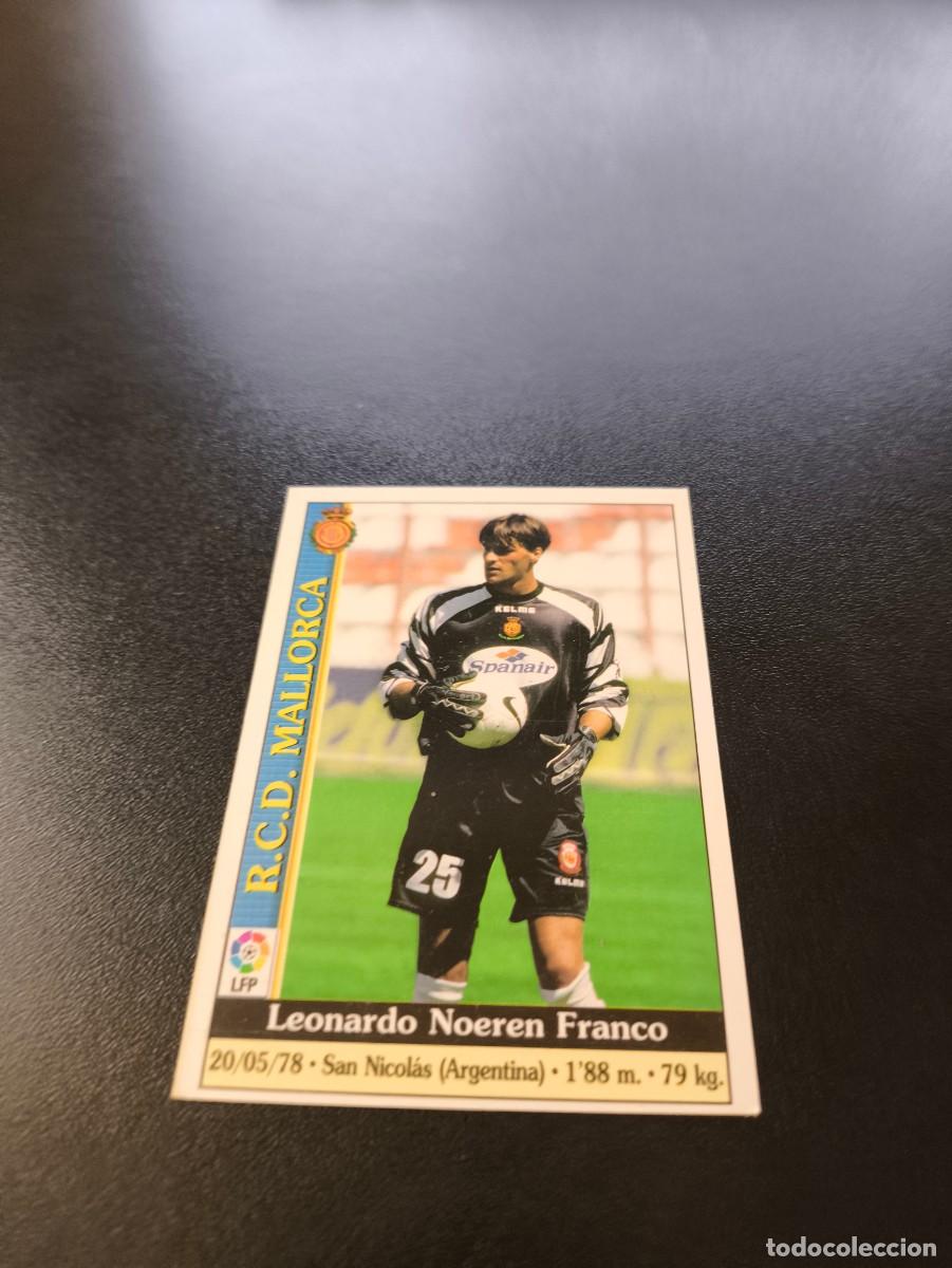Fu&szlig;ball-Sticker: 555 Leo Franco MALLORCA ULTIMA HORA III MUNDICROMO FICHAS LIGA 1999 2000 99 00 NO PANINI ESTE