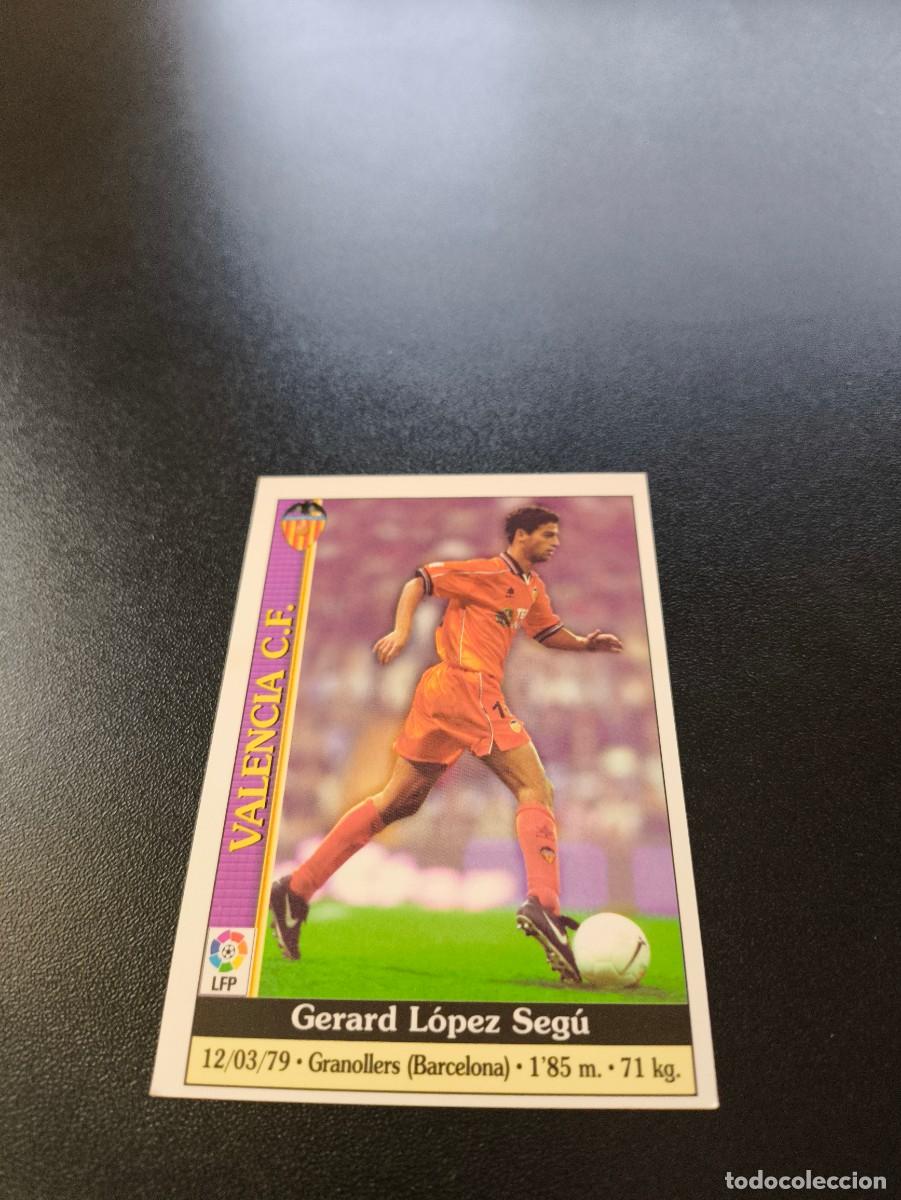 Fu&szlig;ball-Sticker: 556 Gerard VALENCIA ULTIMA HORA III MUNDICROMO FICHAS LIGA 1999 2000 99 00 NO PANINI ESTE
