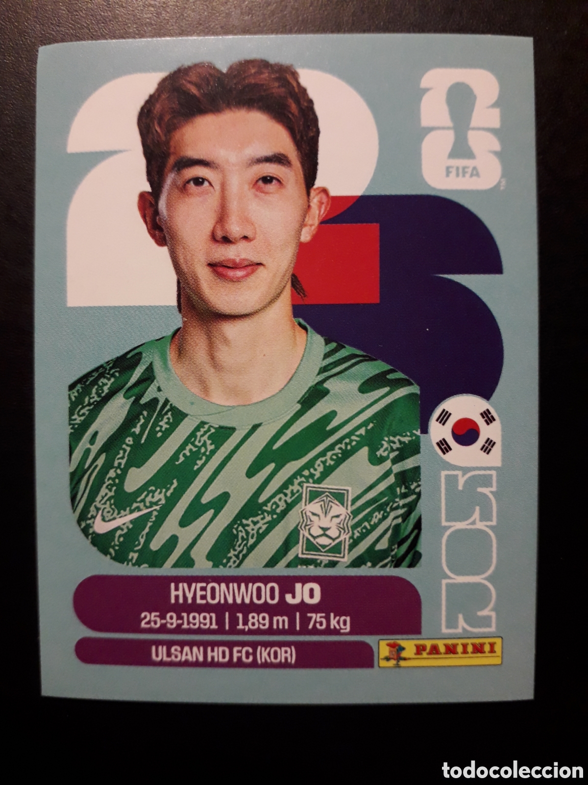 Cromos de F&uacute;tbol: H JO COREA DEL SUR KOR 2 MUNDIAL F&Uacute;TBOL 2026 FIFA WORLD CUP PANINI SIN PEGAR PEDIDO M&Iacute;NIMO 3&euro;.
