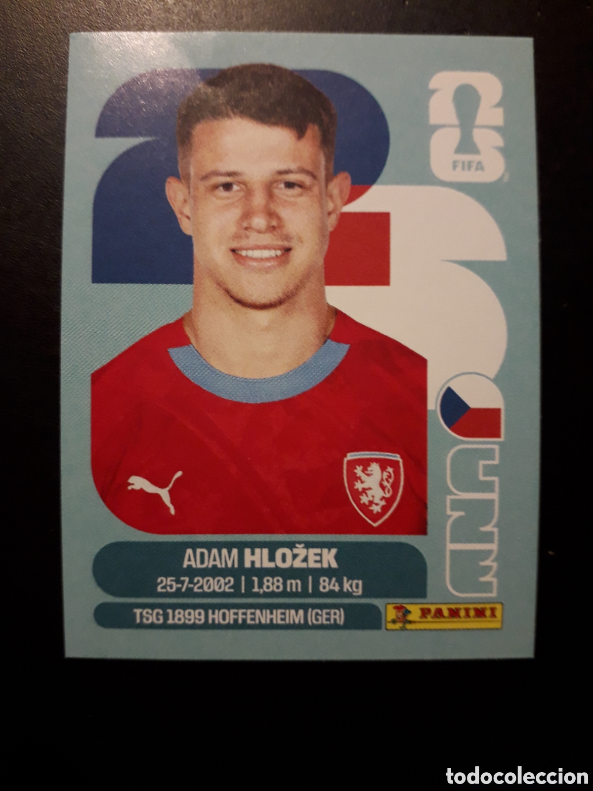 Cromos de F&uacute;tbol: HLOŽEK REP CHECA/CHEQUIA CZE 19 MUNDIAL F&Uacute;TBOL 2026 FIFA WORLD CUP PANINI SIN PEGAR PEDIDO M&Iacute;NIMO 3&euro;