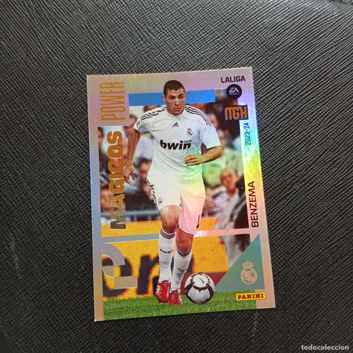 Cromos de F&uacute;tbol: P433 433 BENZEMA REAL MADRID PANINI MEGACRACKS 2023 2024 CROMO FUTBOL 23 24 - A143 PG316