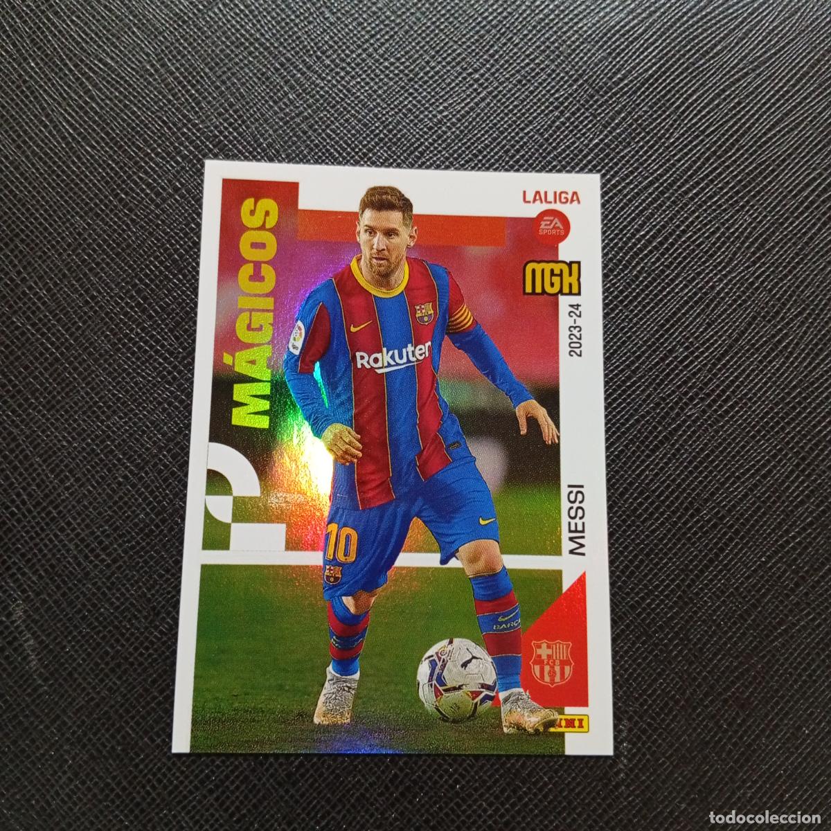 Cromos de F&uacute;tbol: 439 MESSI BARCELONA PANINI MEGACRACKS 2023 2024 CROMO FUTBOL 23 24 - A143 PG343