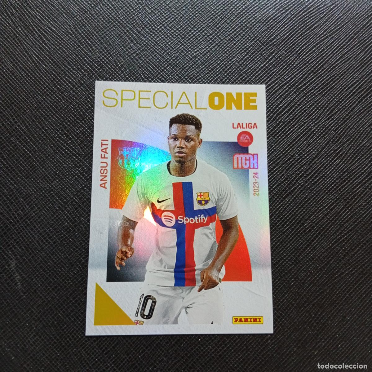 Cromos de F&uacute;tbol: 381 ANSU FATI BARCELONA PANINI MEGACRACKS 2023 2024 CROMO FUTBOL 23 24 - A143 PG361