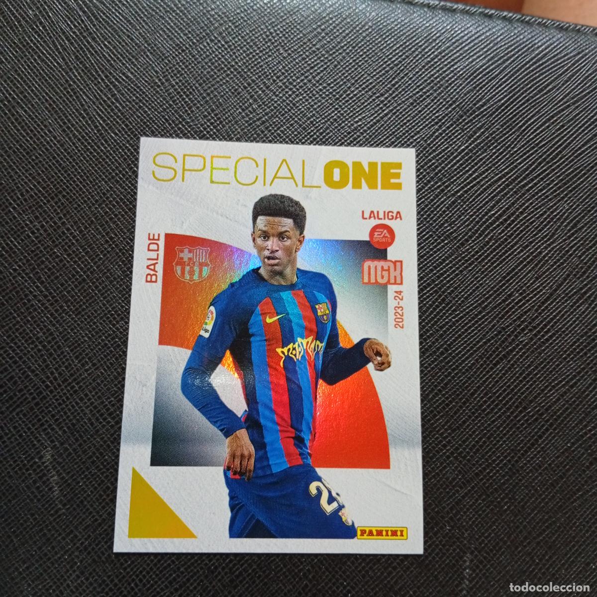 Figurine di Calcio: 385 BALDE BARCELONA PANINI MEGACRACKS 2023 2024 CROMO FUTBOL 23 24 - A143 PG424