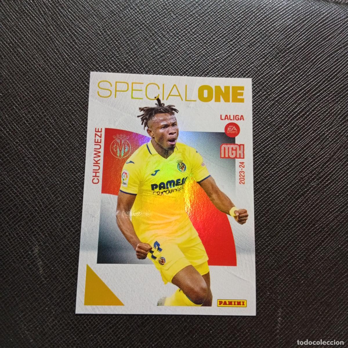 Figurine di Calcio: 387 CHUKWUEZE VILLARREAL PANINI MEGACRACKS 2023 2024 CROMO FUTBOL 23 24 - A143 PG433