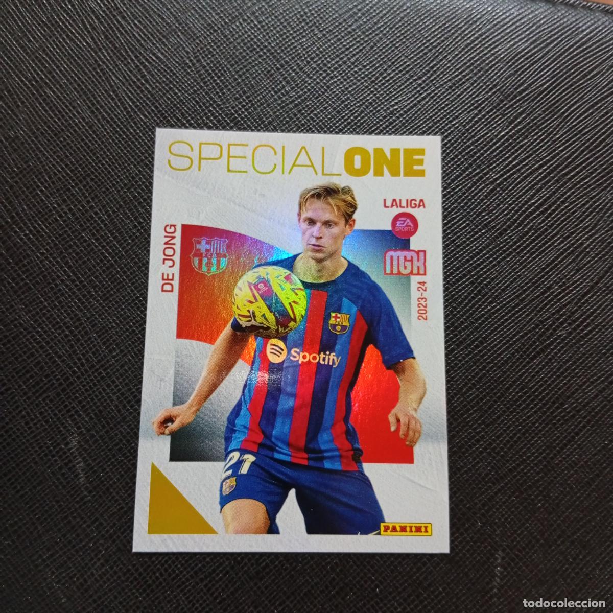 Figurine di Calcio: 389 DE JONG BARCELONA PANINI MEGACRACKS 2023 2024 CROMO FUTBOL 23 24 - A143 PG433