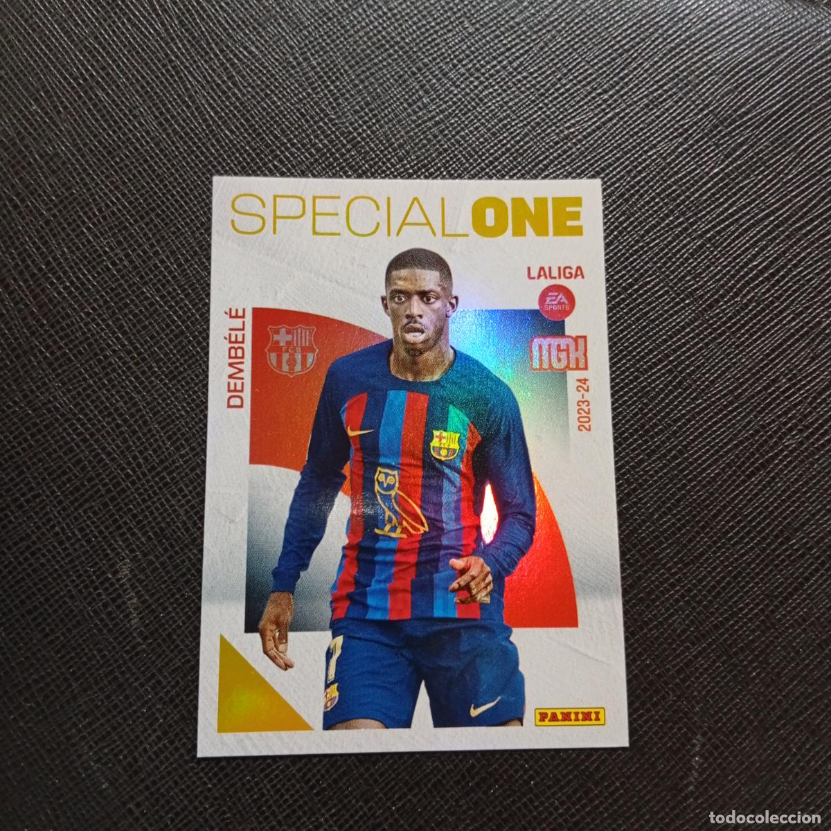 Figurine di Calcio: 390 DEMBELE BARCELONA PANINI MEGACRACKS 2023 2024 CROMO FUTBOL 23 24 - A143 PG442