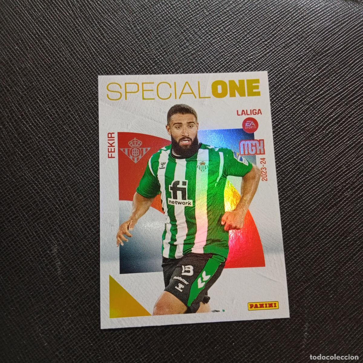 Figurine di Calcio: 391 FEKIR REAL BETIS PANINI MEGACRACKS 2023 2024 CROMO FUTBOL 23 24 - A143 PG451