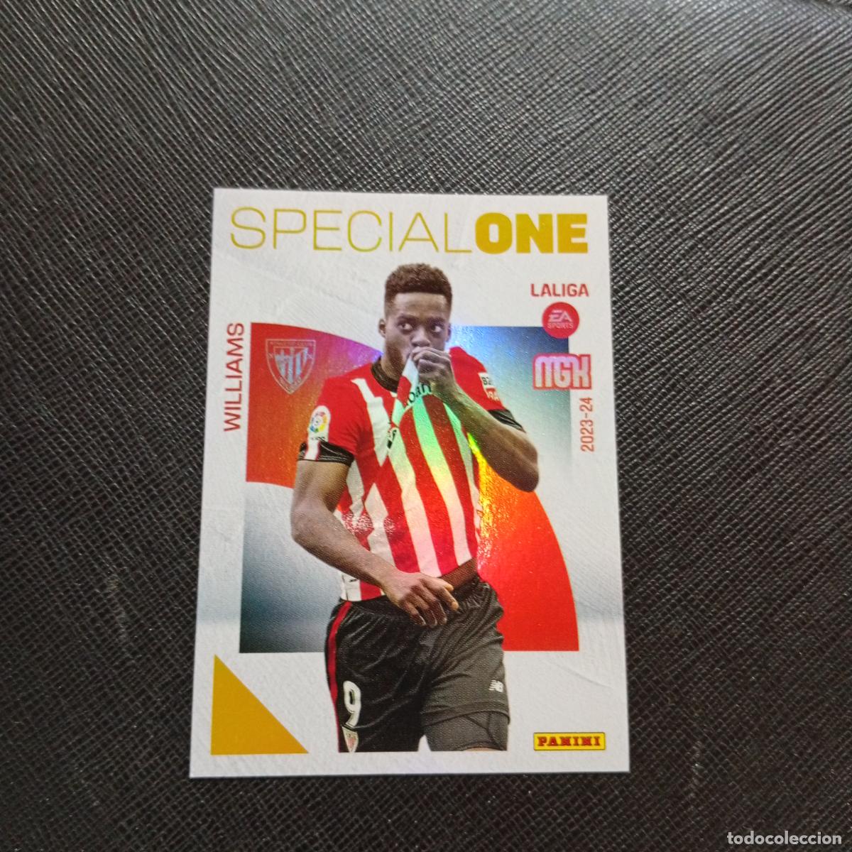 Cromos de F&uacute;tbol: 405 WILLIAMS BILBAO PANINI MEGACRACKS 2023 2024 CROMO FUTBOL 23 24 - A143 PG523
