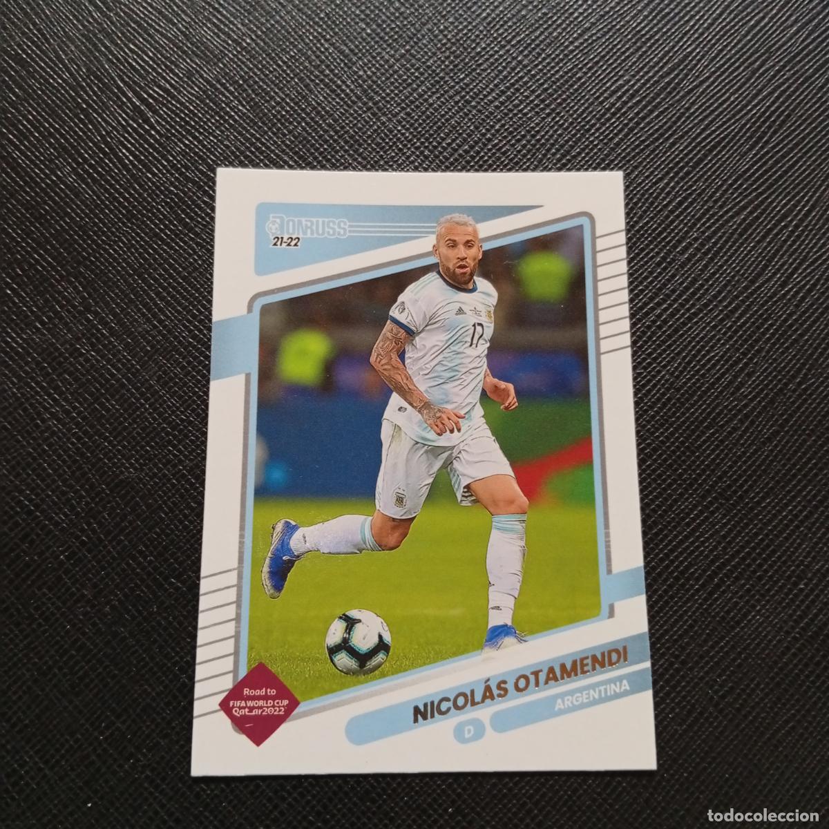 Cromos de F&uacute;tbol: 2 OTAMENDI ARGENTINA DONRUSS SOCCER 21 22 MUNDIAL ROAD TO QATAR 2021 2022 FUTBOL - (MD2002-1) PG1