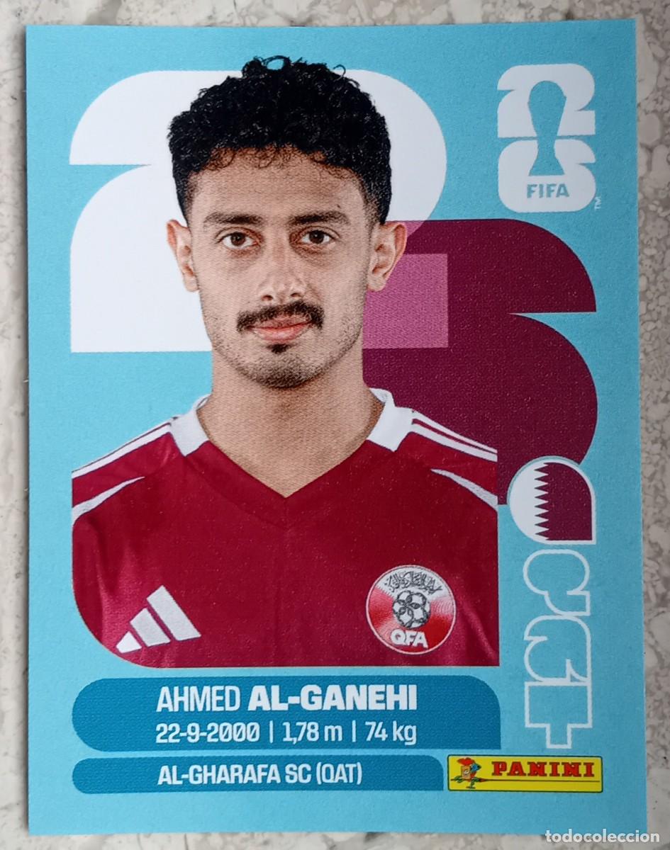 Cromos de F&uacute;tbol: Figurina Panini 2026 Cromo World Cup Usa Mundial 2026 Ahmed Al-Ganehi Qatar n QAT 19