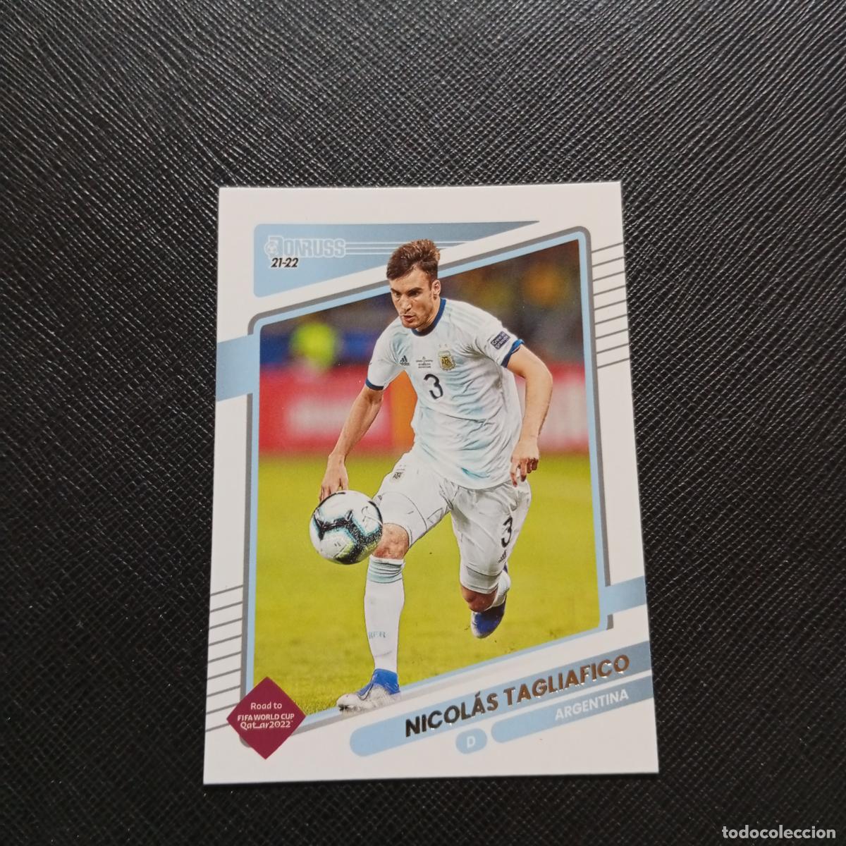 Cromos de F&uacute;tbol: 7 TAGLIAFICO ARGENTINA DONRUSS SOCCER 21 22 MUNDIAL ROAD TO QATAR 2021 2022 - (MD2002-2) PG1