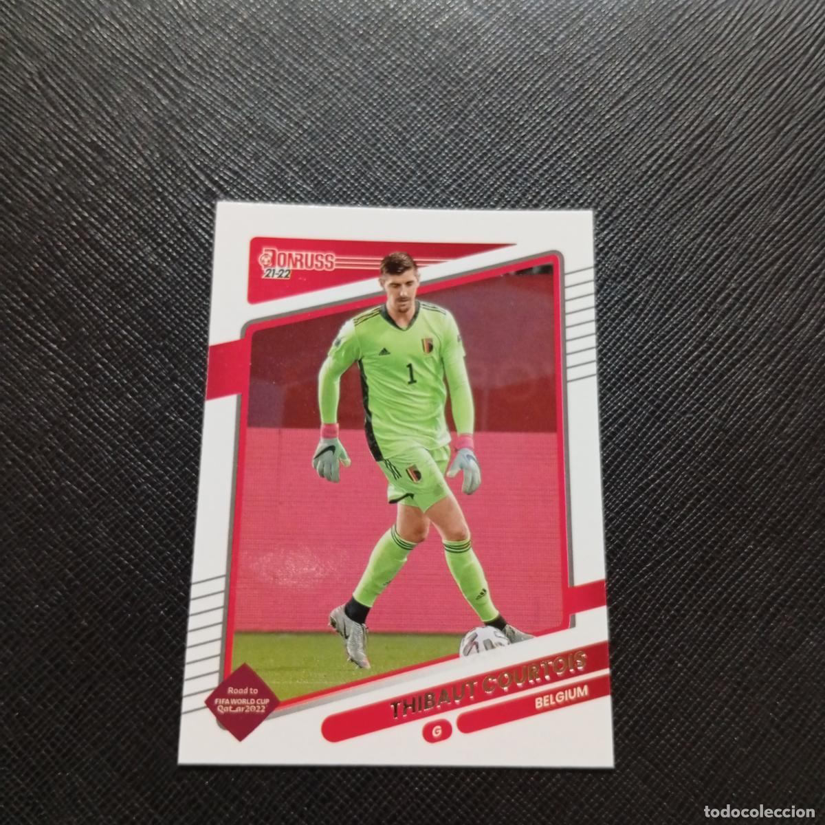 Cromos de F&uacute;tbol: 9 COURTOIS BELGICA DONRUSS SOCCER 21 22 MUNDIAL ROAD TO QATAR 2021 2022 - (MD2002-2) PG1