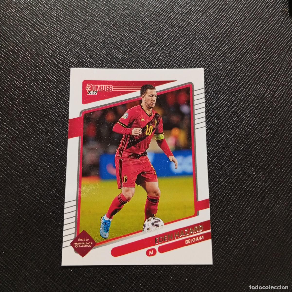 Cromos de F&uacute;tbol: 10 HAZARD BELGICA DONRUSS SOCCER 21 22 MUNDIAL ROAD TO QATAR 2021 2022 - (MD2002-2) PG2