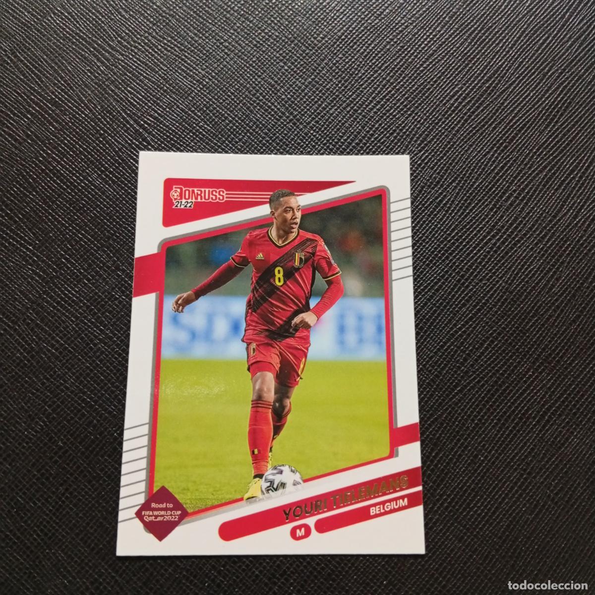 Cromos de F&uacute;tbol: 12 TIELEMANS BELGICA DONRUSS SOCCER 21 22 MUNDIAL ROAD TO QATAR 2021 2022 - (MD2002-2) PG2