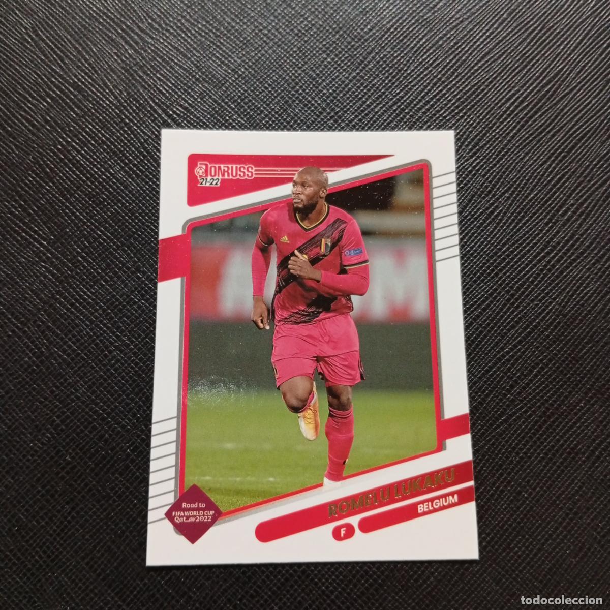 Cromos de F&uacute;tbol: 13 LUKAKU BELGICA DONRUSS SOCCER 21 22 MUNDIAL ROAD TO QATAR 2021 2022 - (MD2002-2) PG2