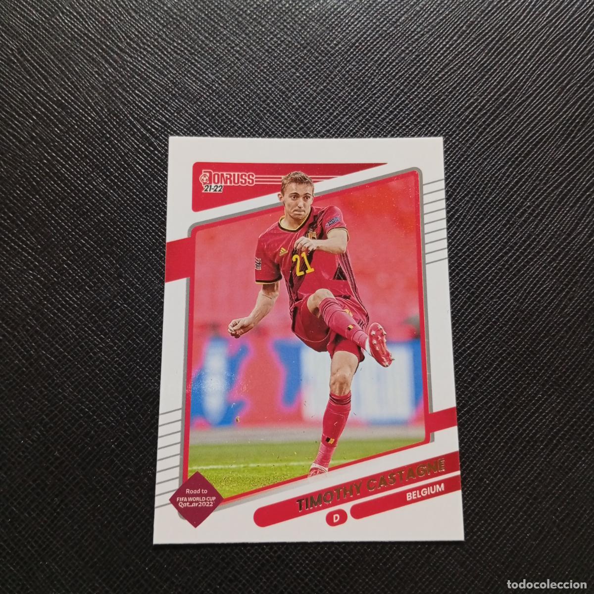 Cromos de F&uacute;tbol: 14 CASTAGNE BELGICA DONRUSS SOCCER 21 22 MUNDIAL ROAD TO QATAR 2021 2022 - (MD2002-2) PG2