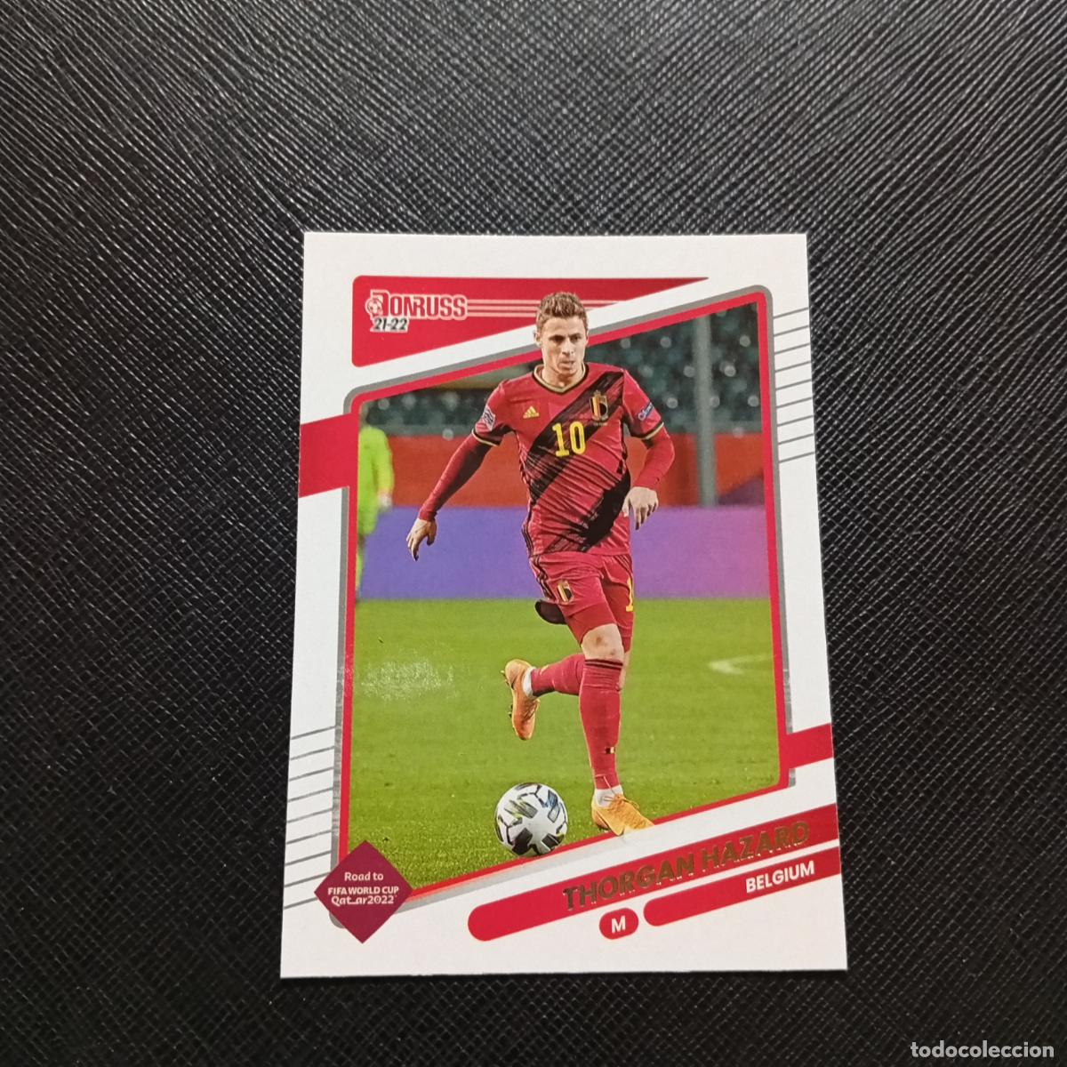 Cromos de F&uacute;tbol: 15 THORGAN HAZARD BELGICA DONRUSS SOCCER 21 22 MUNDIAL ROAD TO QATAR 2021 2022 - (MD2002-2) PG2