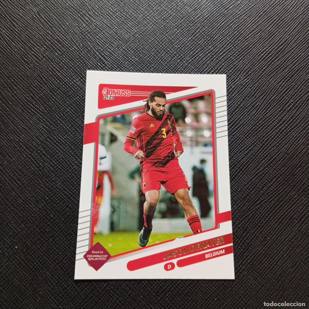 Cromos de F&uacute;tbol: 16 JASON DENAYER BELGICA DONRUSS SOCCER 21 22 MUNDIAL ROAD TO QATAR 2021 2022 - (MD2002-2) PG2