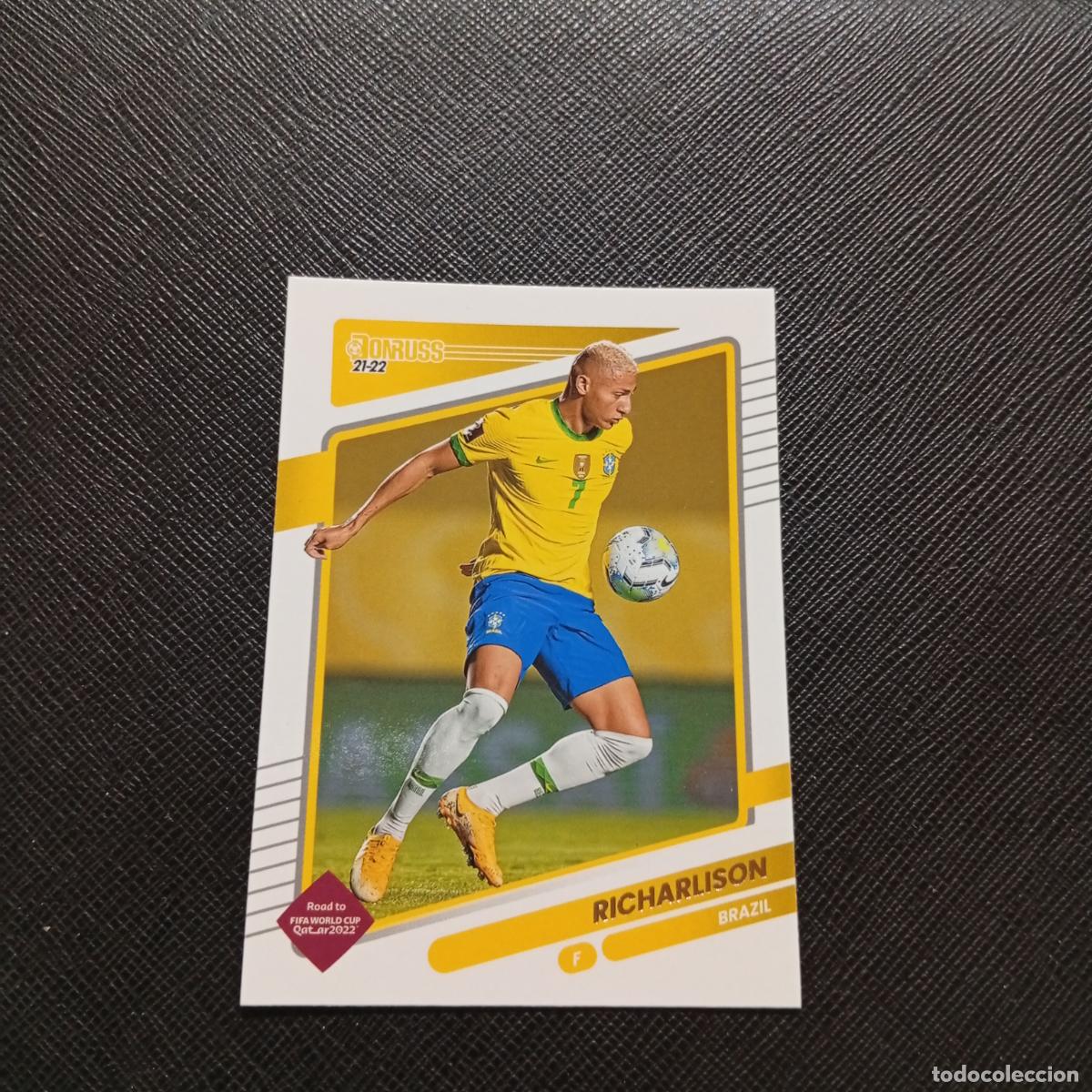 Cromos de F&uacute;tbol: 20 RICHARLISON BRASIL DONRUSS SOCCER 21 22 MUNDIAL ROAD TO QATAR 2021 2022 - (MD2002-2) PG3