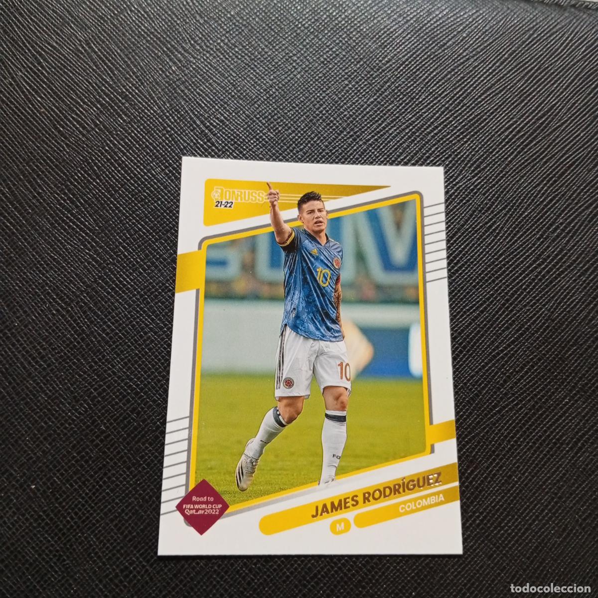 Cromos de F&uacute;tbol: 27 JAMES RODRIGUEZ COLOMBIA DONRUSS SOCCER 21 22 MUNDIAL ROAD TO QATAR 2021 2022 - (MD2002-2) PG3