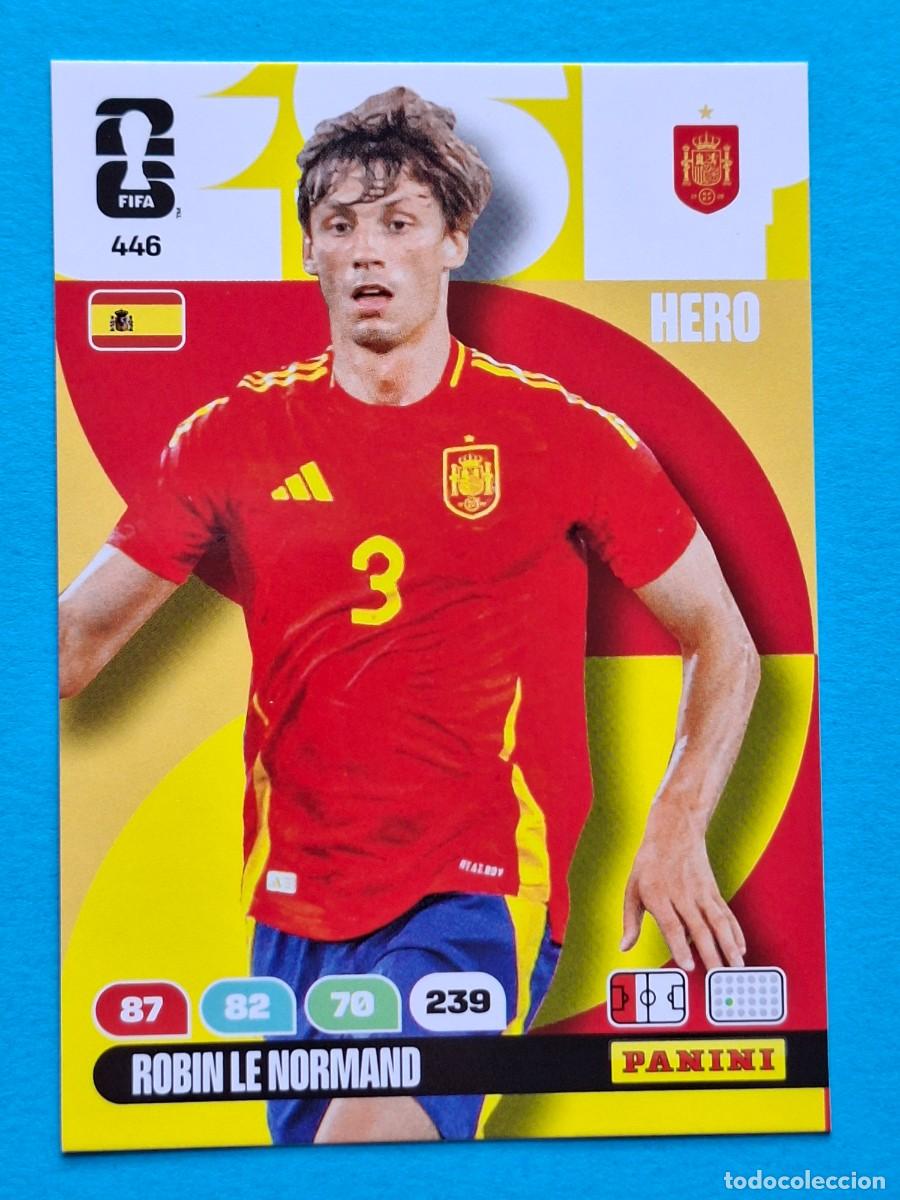 Cromos de F&uacute;tbol: #446 ROBIN LE NORMAND (Spain) - PANINI Adrenalyn XL FIFA World CUP 2026