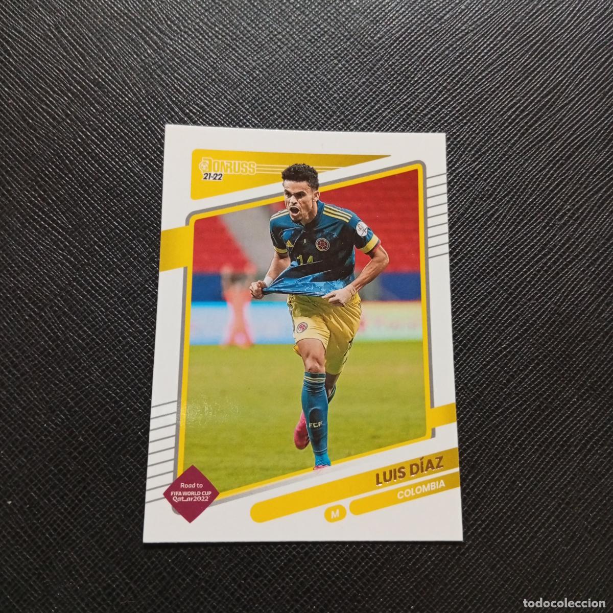Cromos de F&uacute;tbol: 36 LUIS DIAZ COLOMBIA DONRUSS SOCCER 21 22 MUNDIAL ROAD TO QATAR 2021 2022 - (MD2002-2) PG5