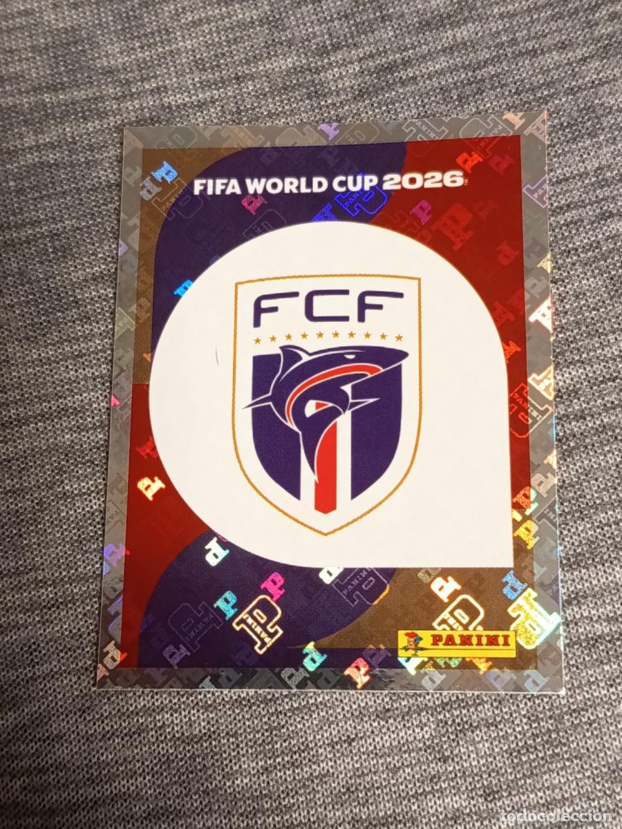 Cromos de F&uacute;tbol: ESCUDO CABO VERDE CPV 1 STICKER MUNDIAL 2026 PANINI FIFA WORLD CUP NUEVO