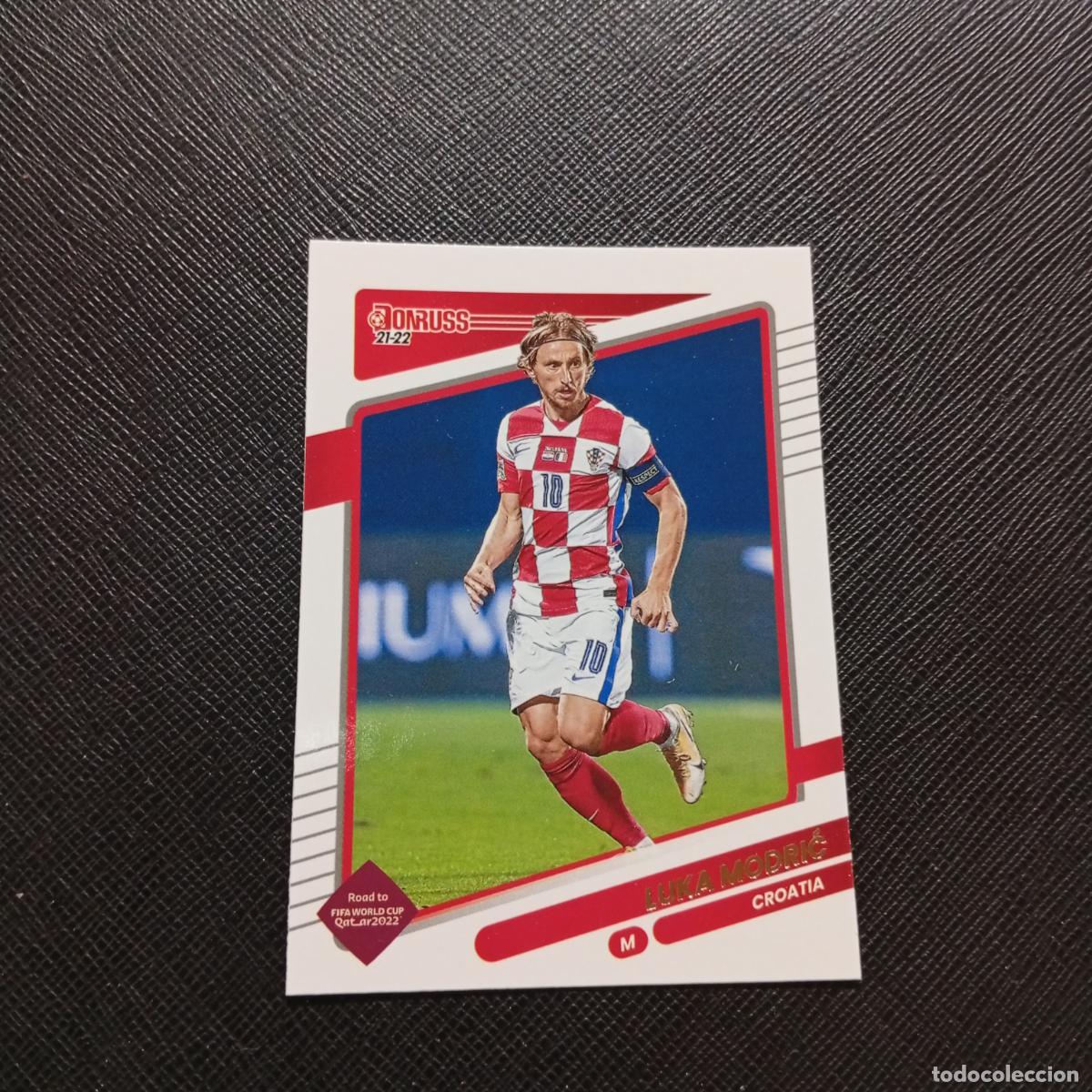 Cromos de Futebol: 37 MODRIC CROACIA DONRUSS SOCCER 21 22 MUNDIAL ROAD TO QATAR 2021 2022 - (MD2002-2) PG5