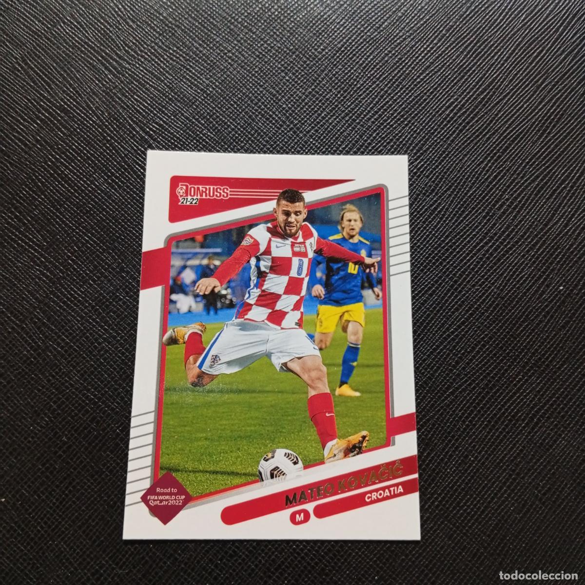 Cromos de Futebol: 39 KOVACIC CROACIA DONRUSS SOCCER 21 22 MUNDIAL ROAD TO QATAR 2021 2022 - (MD2002-2) PG5