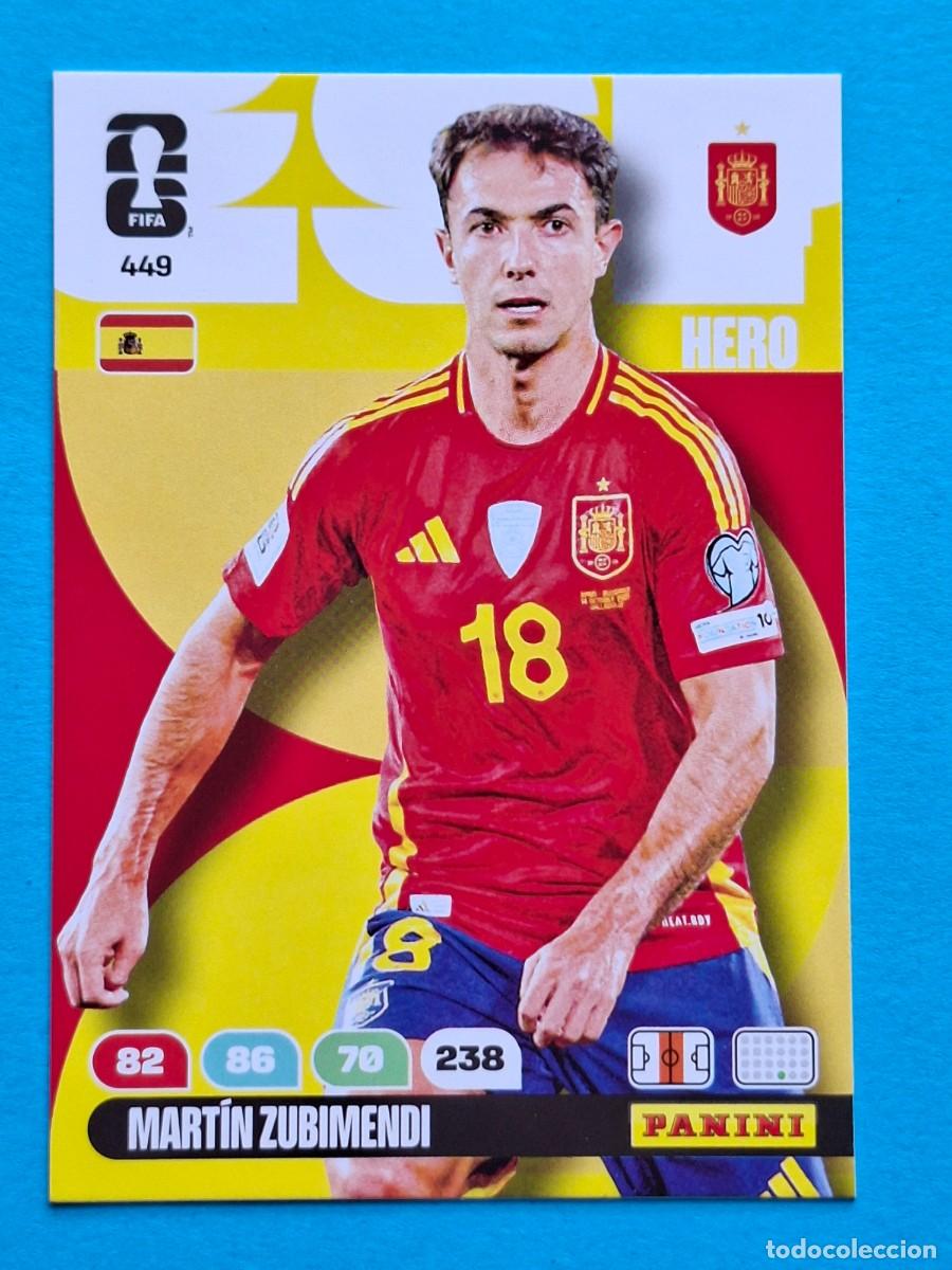 Cromos de Futebol: #449 MARTIN ZUBIMENDI (Spain) - PANINI Adrenalyn XL FIFA World CUP 2026