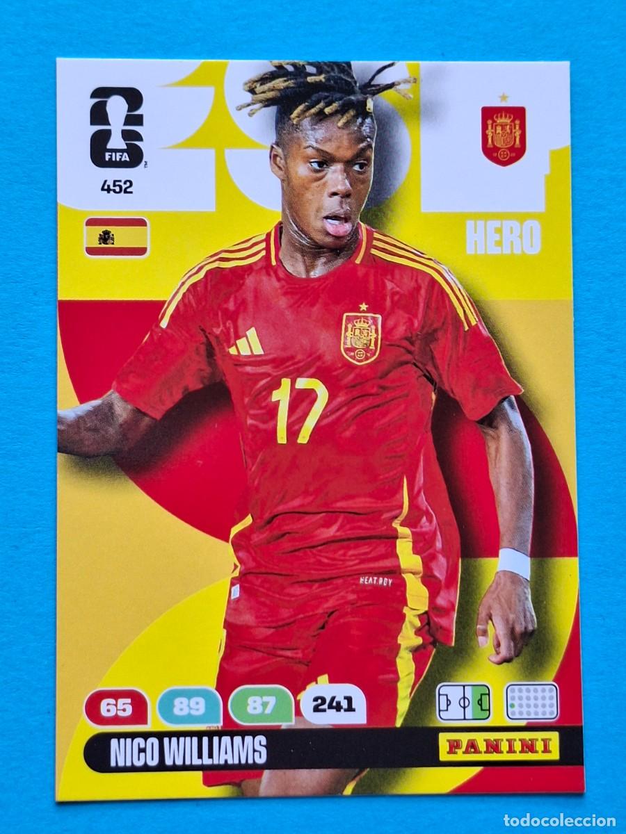 Cromos de Futebol: #452 NICO WILLIAMS (Spain) - PANINI Adrenalyn XL FIFA World CUP 2026