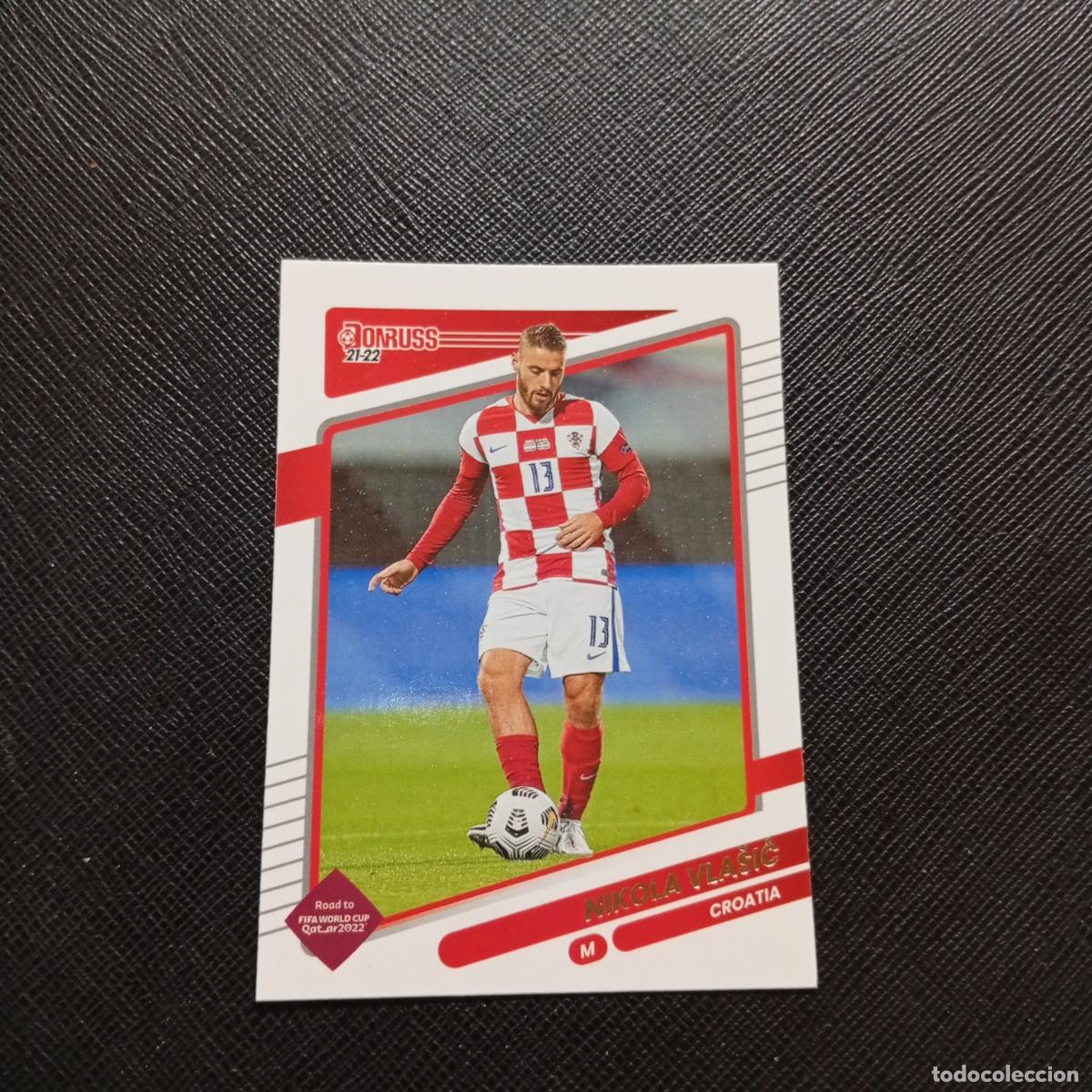Cromos de F&uacute;tbol: 45 VLASIC CROACIA DONRUSS SOCCER 21 22 MUNDIAL ROAD TO QATAR 2021 2022 - (MD2002-2) PG6