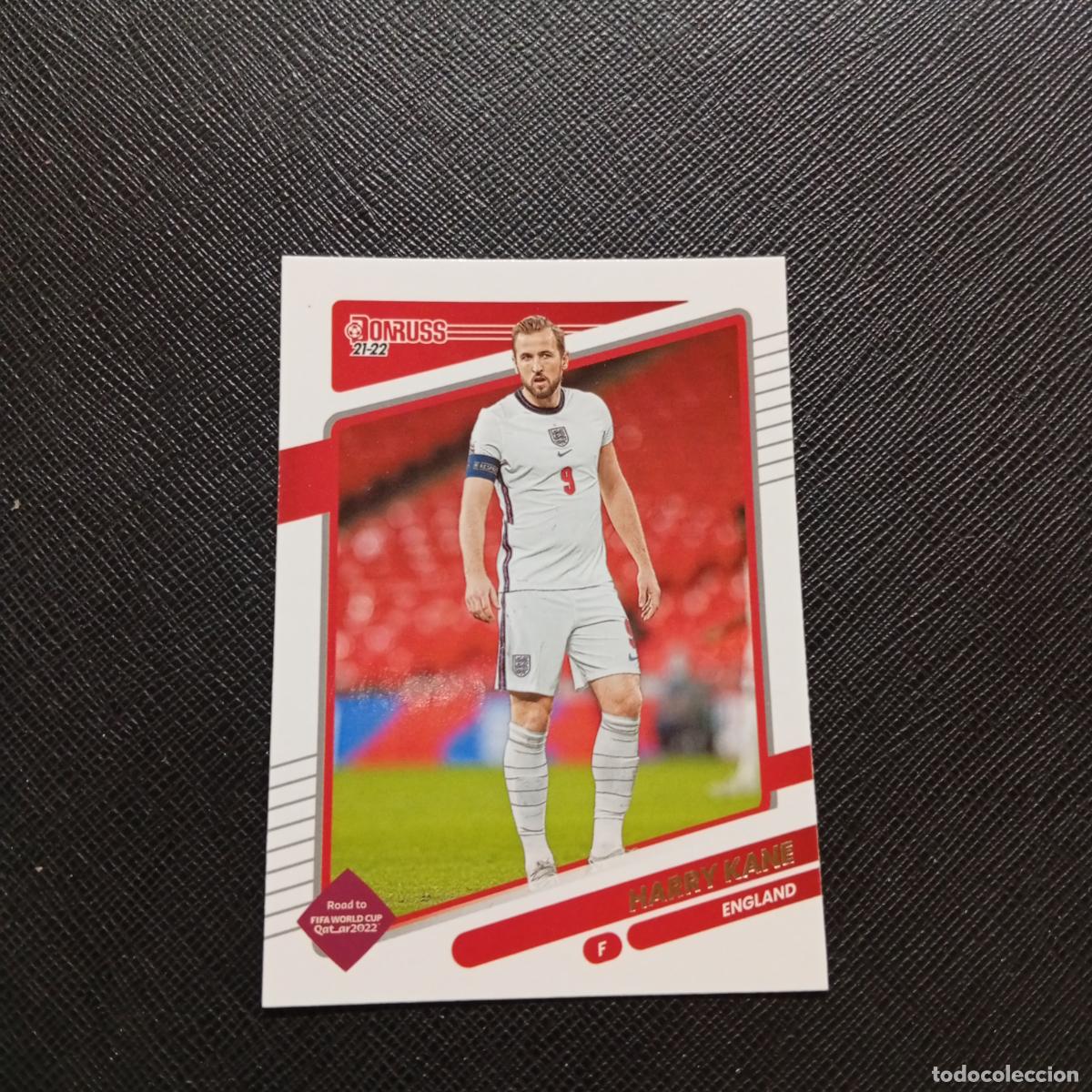 Cromos de F&uacute;tbol: 46 HARRY KANE INGLATERRA DONRUSS SOCCER 21 22 MUNDIAL ROAD TO QATAR 2021 2022 - (MD2002-2) PG6