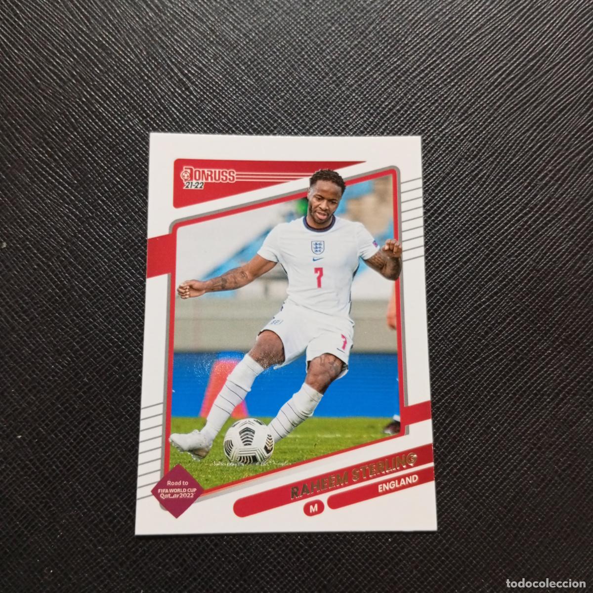 Cromos de F&uacute;tbol: 47 STERLING INGLATERRA DONRUSS SOCCER 21 22 MUNDIAL ROAD TO QATAR 2021 2022 - (MD2002-2) PG6