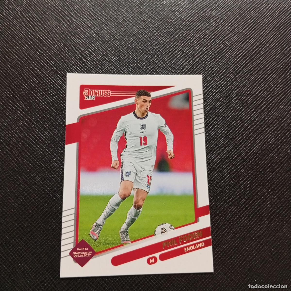 Cromos de F&uacute;tbol: 53 PHIL FODEN INGLATERRA DONRUSS SOCCER 21 22 MUNDIAL ROAD TO QATAR 2021 2022 - (MD2002-2) PG7