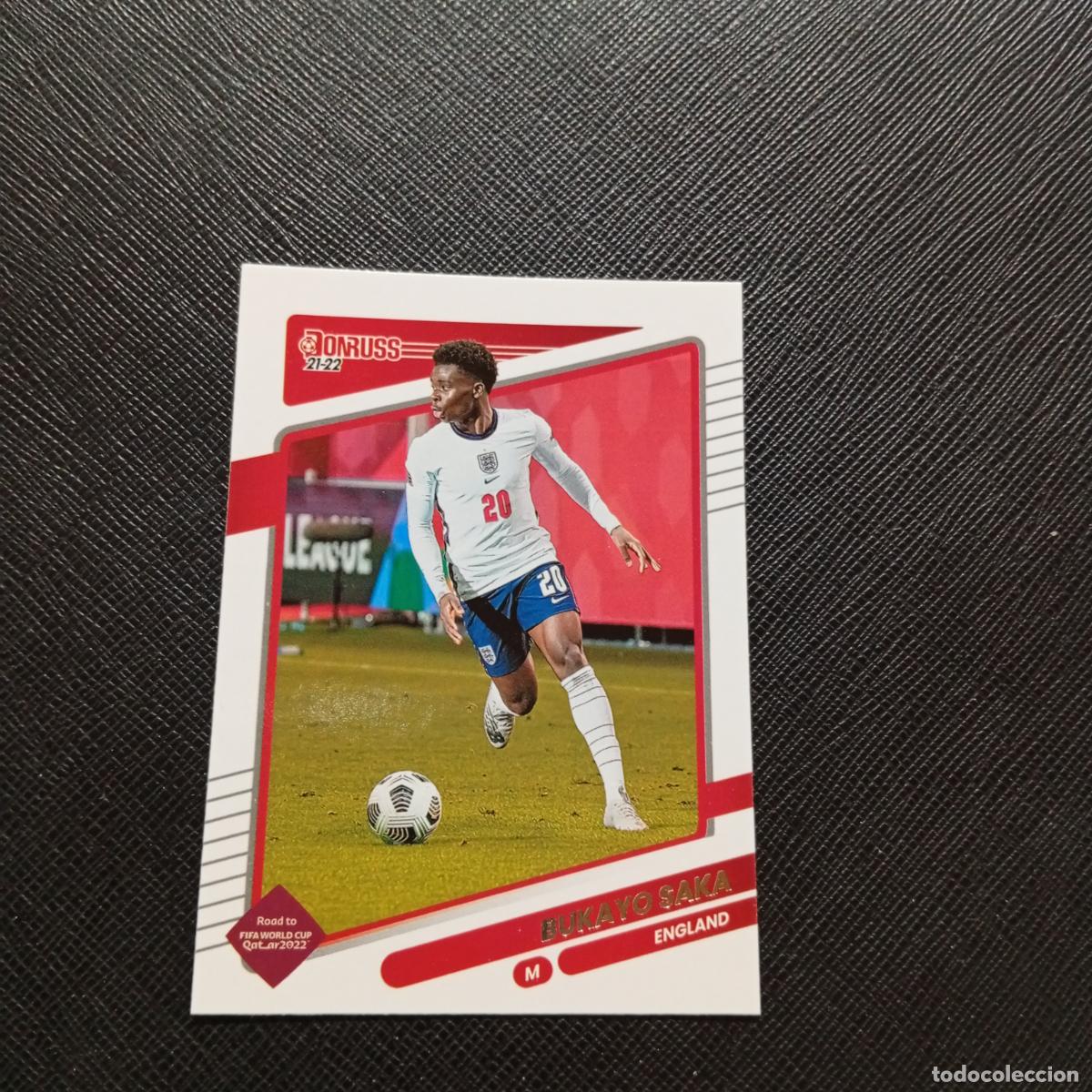 Fu&szlig;ball-Sticker: 54 SAKA INGLATERRA DONRUSS SOCCER 21 22 MUNDIAL ROAD TO QATAR 2021 2022 - (MD2002-2) PG7