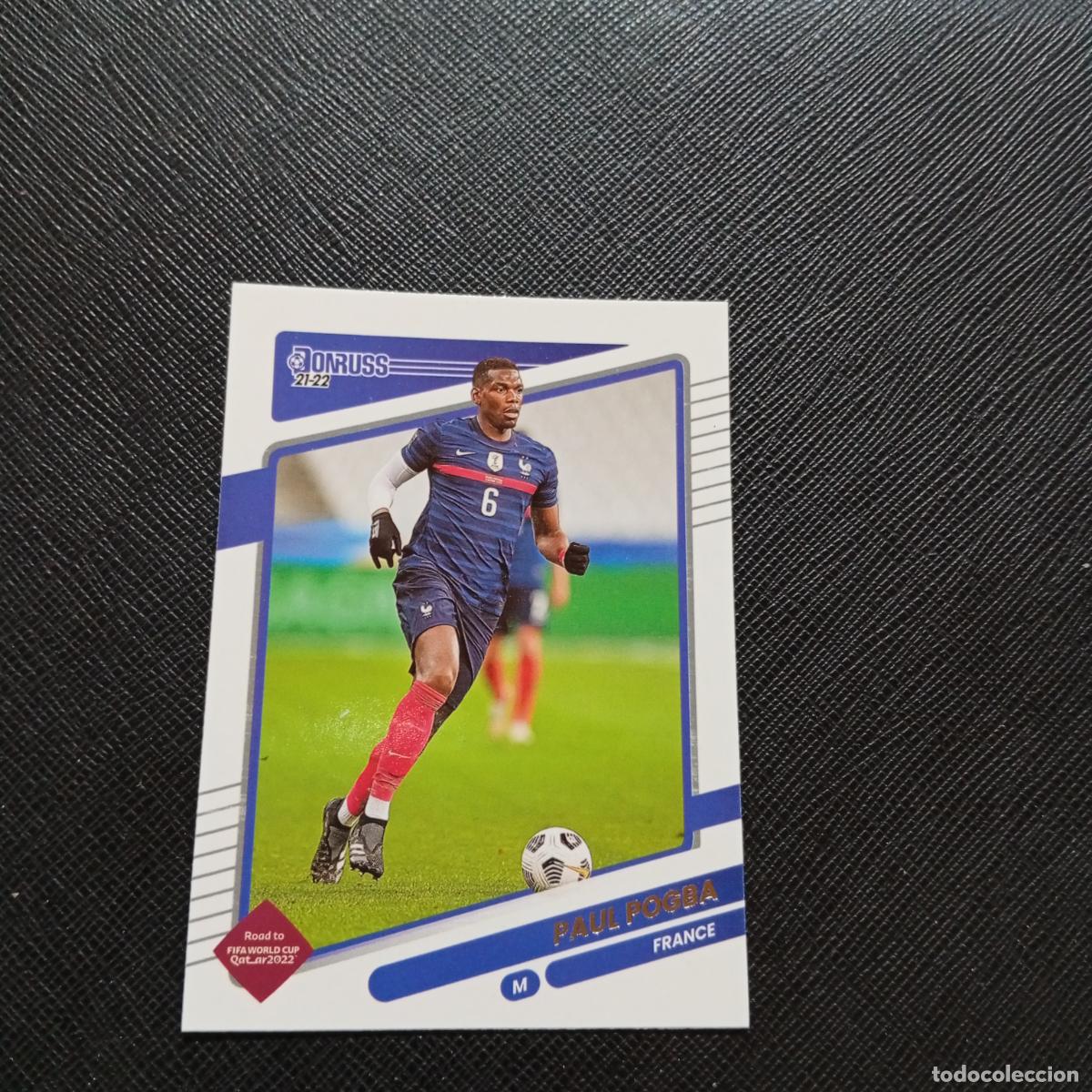 Fu&szlig;ball-Sticker: 56 PAUL POGBA FRANCIA DONRUSS SOCCER 21 22 MUNDIAL ROAD TO QATAR 2021 2022 - (MD2002-2) PG7
