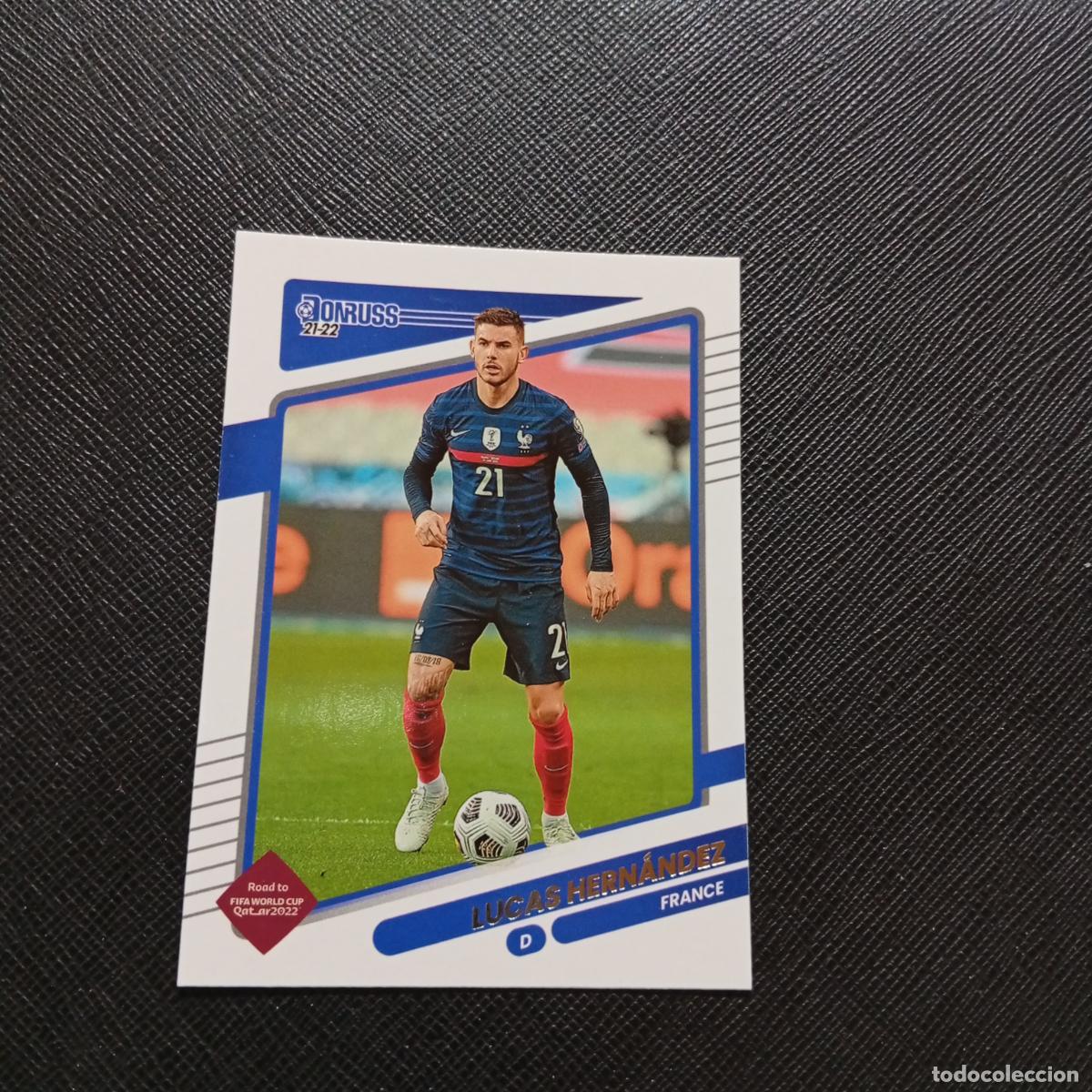 Fu&szlig;ball-Sticker: 59 LUCAS HERNANDEZ FRANCIA DONRUSS SOCCER 21 22 MUNDIAL ROAD TO QATAR 2021 2022 - (MD2002-2) PG8