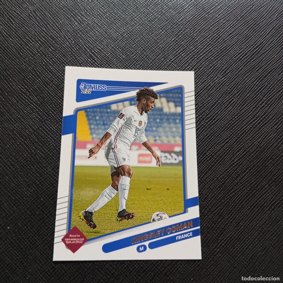 Fu&szlig;ball-Sticker: 61 COMAN FRANCIA DONRUSS SOCCER 21 22 MUNDIAL ROAD TO QATAR 2021 2022 - (MD2002-2) PG8