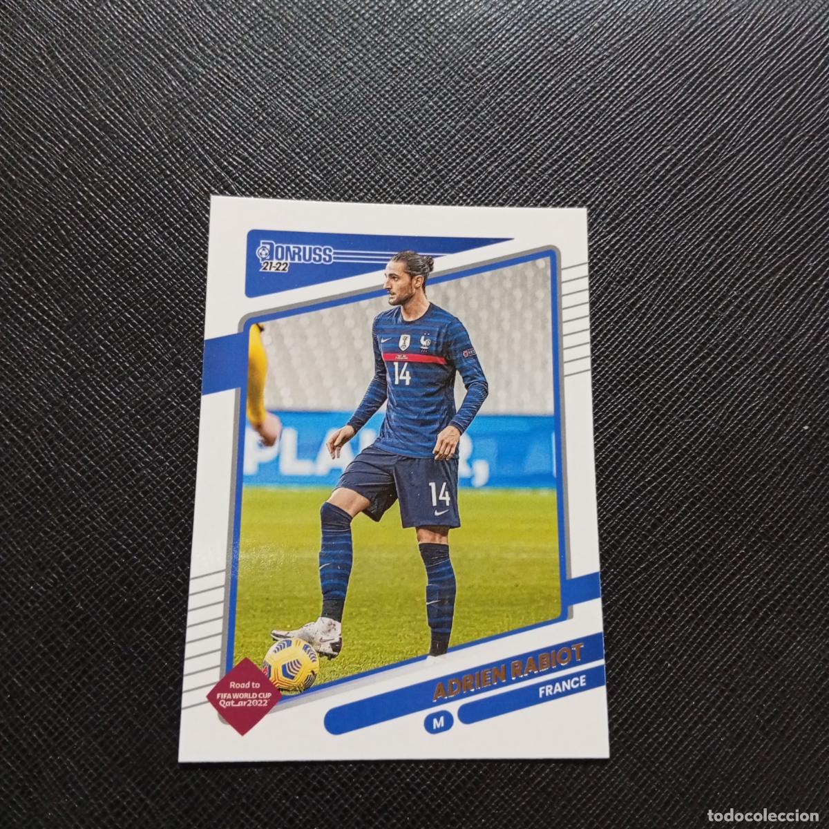 Cromos de F&uacute;tbol: 62 RABIOT FRANCIA DONRUSS SOCCER 21 22 MUNDIAL ROAD TO QATAR 2021 2022 - (MD2002-2) PG8